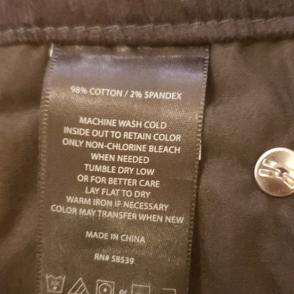 Kut from the Kloth Diana Skinny black corduroy pants - Picture 6 of 6